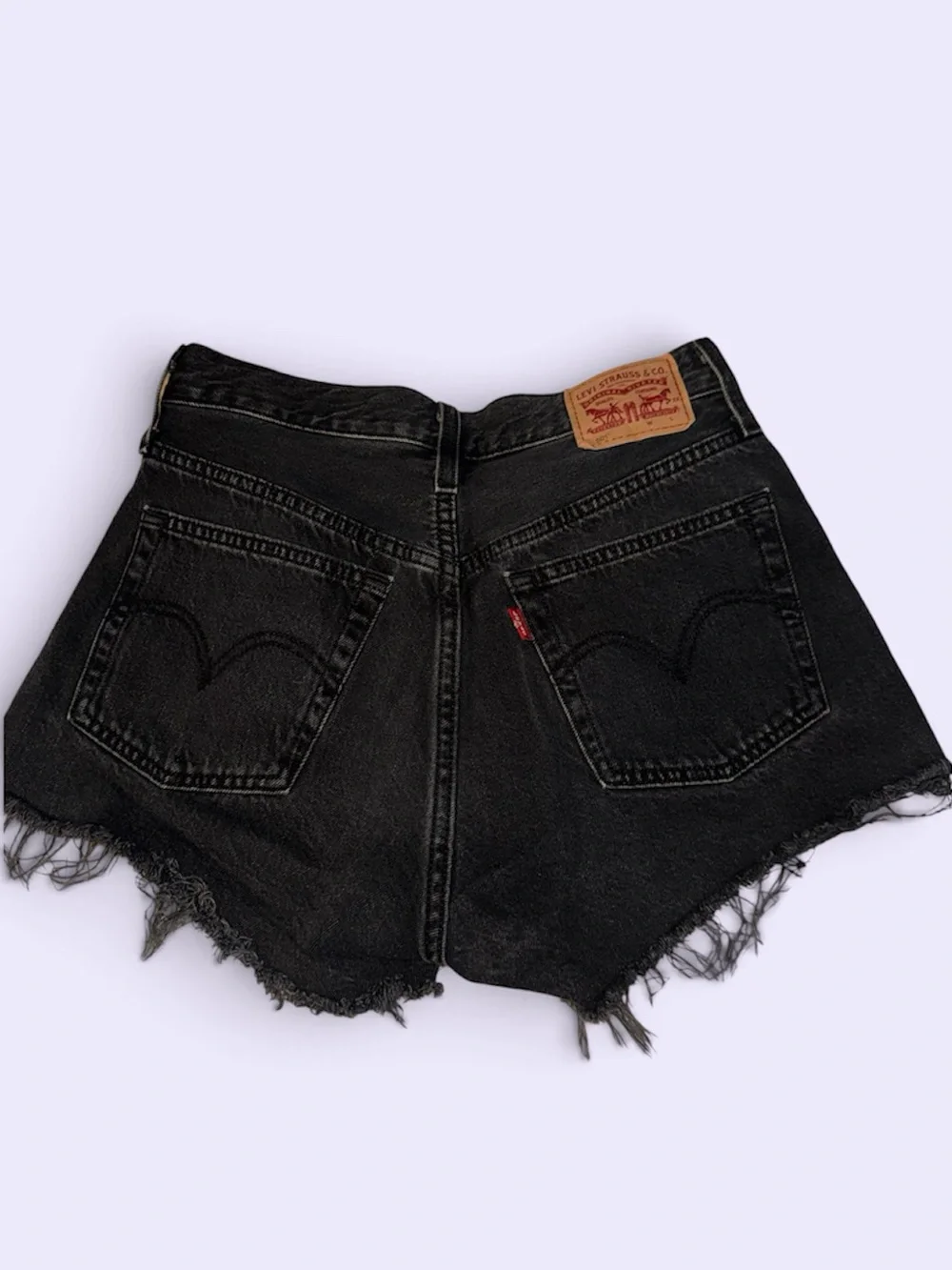 Levi's Black 501 Shorts